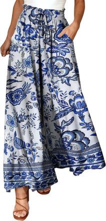 Generic Linen Pants Women Plus Size Casual High Waist Wide Leg Pant Womens Linen Blend Drawstring Wide Leg Pant Wide Leg Dress Pants Womens High Waisted Dress