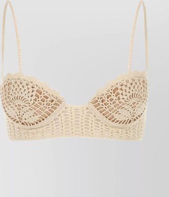 Magda Butrym crochet bikini top
