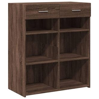 Berkfield Home Sideboard Brown Oak 80x42.5x93 cm Engineered Wood