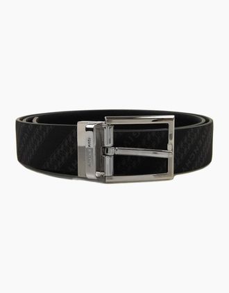 Givenchy Mens Givenchy Chain Logo Print Belt Black/grey - Black/Multi - Size: 85