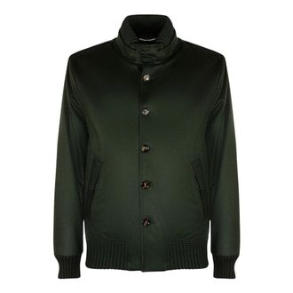 Kired Ronde Jacket - Heren - Bomber jackets - Groen - XL - Polyester - Jassen