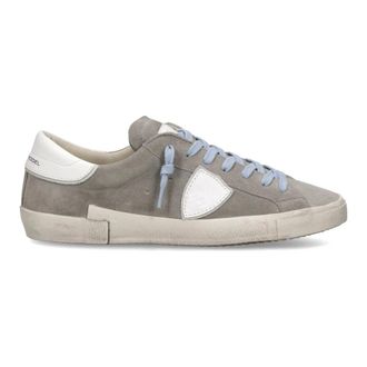 Philippe Model Sneakers, male, Gray, Size: 10 US Prsx Sneakers