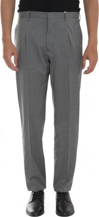 Hindustrie Pantalone modello chino TROPICALEXTRAFINE Grigio medio Hindustrie Uomo