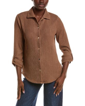 Anne Klein Crinkle Shirt