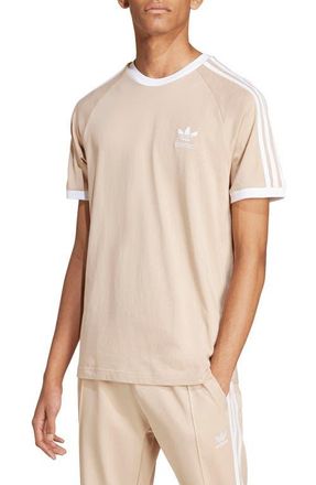 adidas Adicolor Classics 3-Stripes Cotton T-Shirt in Magbei at Nordstrom, Size X-Large