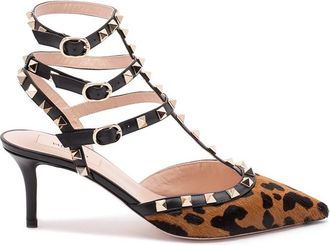 Valentino Garavani Rockstud Ankle Strap Pumps