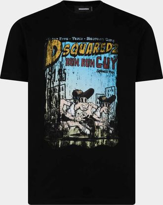 Dsquared2 Mens Cool Fit T-Shirt In Black