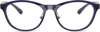 Oakley Draw Up round-frame glasses - Blue