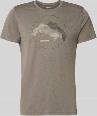 Icepeak Icepeak Regular Fit T-Shirt mit Rundhalsausschnitt Modell Bearden in Graphit, Gr&ouml;&szlig;e XXXL