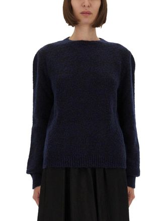 Maison Margiela Textured Knit Choker With Classic Round Neckline