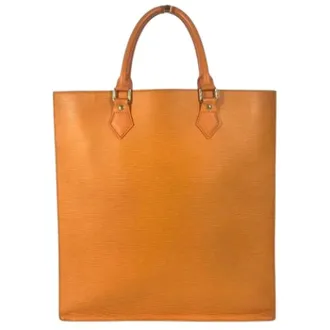 Louis Vuitton Vintage, unisex, Oranje, ONE Size, Leer, Pre-owned Vintage Epi Tote Bag