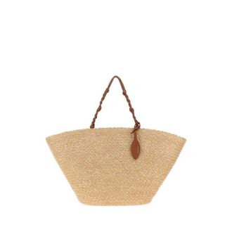 Jil Sander Raffia Large Tangle Bucket Bag 918 Exterior: Borse A Secchiello