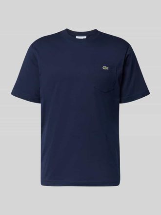 Lacoste Regular Fit T-Shirt aus reiner Baumwolle in Blau, Gr&ouml;&szlig;e XXXL