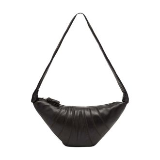 Christophe Lemaire Tassen, Dames, Bruin, ONE Size, Katoen, Medium Croissant Bag