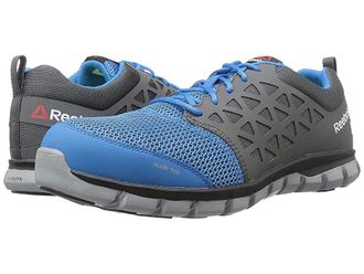 Reebok Sublite Cushion Work SD Mens Work Boots Blue/Grey : 7.5 4E - Extra Wide, Synthetic/Textile