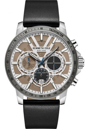 Kenneth Cole KCWGC2234805 Mens Classic Watch - Silver - One Size