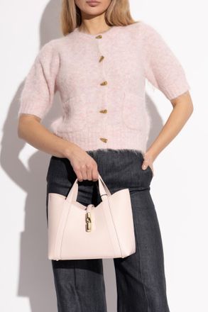 Furla Goccia Small Handbag, Womens, Pink