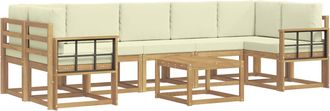 vidaXL Conjunto De Sof&aacute;s De Exterior 6 Uds. Vidaxl