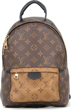Louis Vuitton Noir Monogram Reverse Monogram Backpack (Pre-Owned)