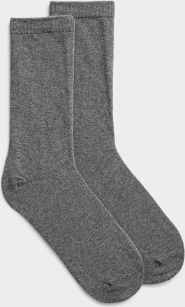 Simons Womens Solid stretch socks
