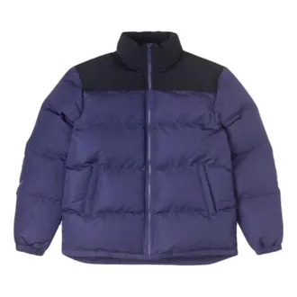 Converse Colorblock Down Jacket Asia Sizing Purple Black 10020541-A06