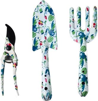 OEM Set Di 3 Attrezzi Da Giardino Ergonomici Con Manico Per Fiori, Comprensivi Di Attrezzi Manuali