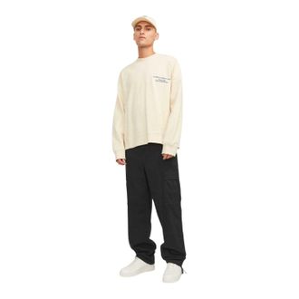 Jack & Jones Jack And Jones Losse cargobroeken voor heren (Zwart)
