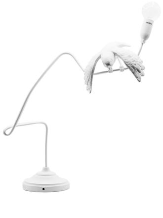 Seletti sparrow-taking-off wall lamp - unisex - Resin - One Size - White