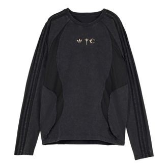 adidas x THUG CLUB TEAMGEIST Long-Sleeved T-shirt Black KC2196