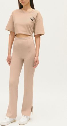 Claudie Pierlot Pantalon droit fentes cheville