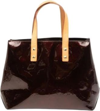 Louis Vuitton Pre-owned Handbags, female, Purple, Size: ONE SIZE Pre-owned Canvas Handbag