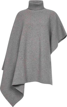 Stella McCartney Grey Asymmetric Poncho