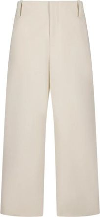 Jacquemus LE Pantalon Marino - Heren - Wijde Broeken - Wit - M - Broeken
