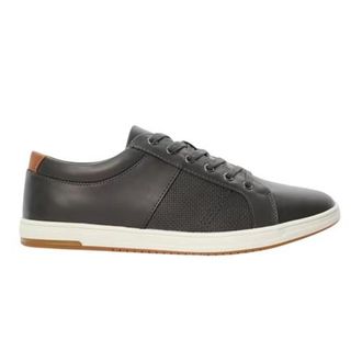 Dune London Heren Trez Canvas Laaggesneden Platte Schoenen (Grijs)