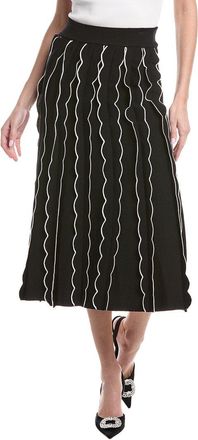 Gracia Front Knitted Flared Skirt