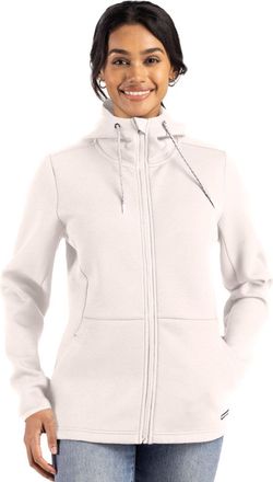 Cutter & Buck Roam Epic Comfort Recycled Womens Full Zip Hooded Jacket