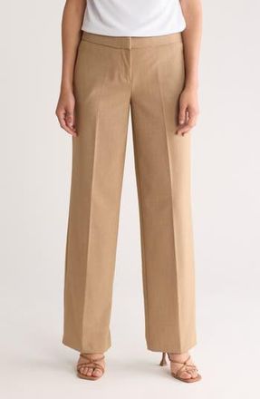 Amanda + Chelsea Wide Leg Trousers in Camel at Nordstrom Rack, Size 10