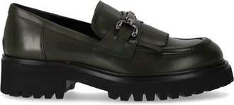 Guglielmo Rotta Wau Military Green Loafer