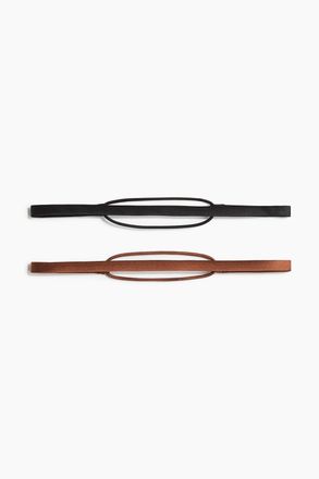 H&M 2er-Pack Haarb&auml;nder - Schwarz/Braun