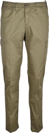 Myths Katoen Elastaan Broek - Heren - Slim Fit Broeken - Groen - 3XL - Katoen - Broeken