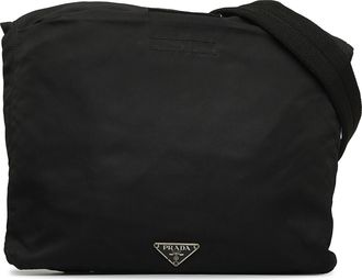 Prada Black Tessuto Crossbody Bag