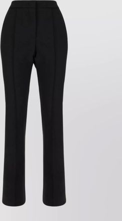 Sportmax high-rise waist trousers seam detailing
