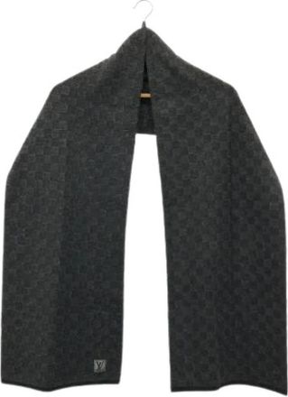 Louis Vuitton Pre-owned Scarves, male, Black, Size: ONE SIZE Pre-owned M70028 Scarf