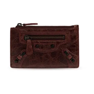 Balenciaga Accessoires, Dames, Rood, ONE Size, Leer, Le City Long Coin And Card Holder