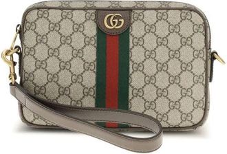 Gucci Ophidia Small Shoulder Bag - Dames - Schoudertassen - Veelkleurig - ONE Size - Katoen - Tassen