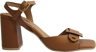 Carmens Renew Trim Sandal - Dames - Sandalen met hakken - Bruin - 37 EU - Leer - Schoenen