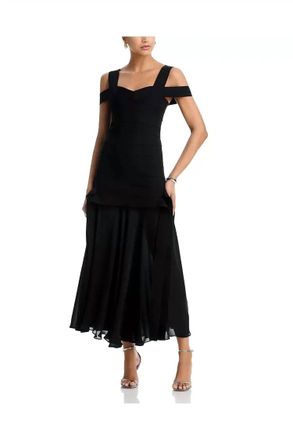 SIMKHAI Callaway Knit Maxi Dress In Black