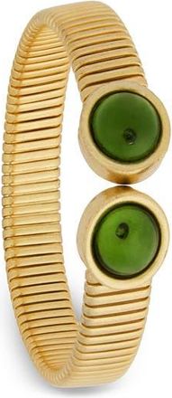 Saachi Stone Duo Cuff Bracelet in Gold at Nordstrom Rack