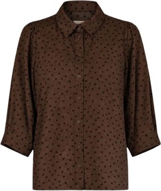 Lollys Laundry Donna, Camicette, Marrone, M, new