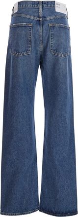 A Gold E Womens Blue Denim Jeans With Belt Loops Regenerative Cotton